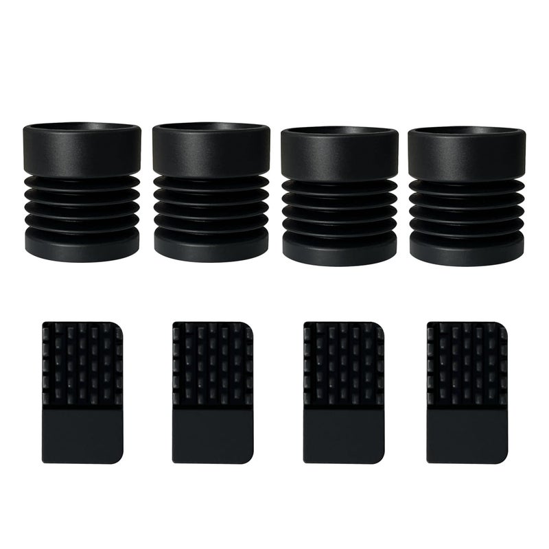 HzdaDeve 4PK Anti-Vibration Feet Pads for Centauri Carbon/Centauri Anti-Slip Rubber Feet Pads and 4PK Nozzle Cleaning Brush Silicone Nozzle Heat Bed Wiper Kit Cleaner for Elegoo 3D Printer - Image 1